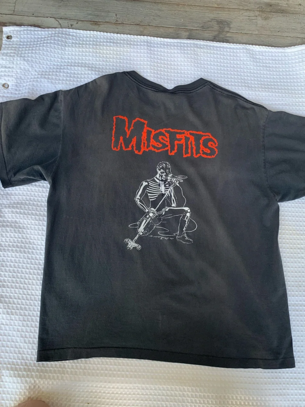 Misfits RARE Vintage Legacy of Brutality backstage pass authentic autograph 80